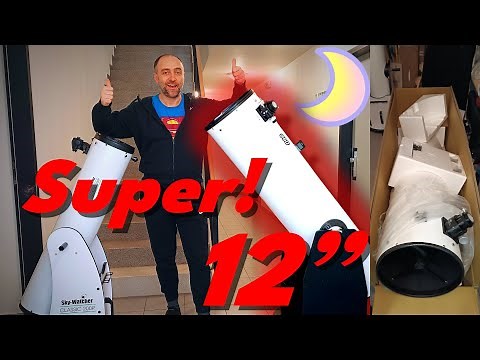 The ULTIMATE Telescope - GSO 12" - 305mm Dobsonian Telescope - Unpacking & First Light