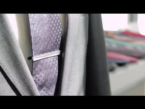 How to Properly Wear a Tie Clip : Neckties & Bow Ties