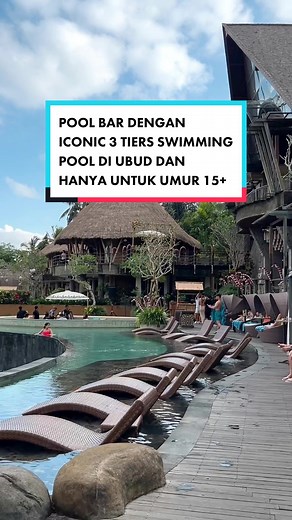Day Club Santai di Wanna Jungle Pool Bar Ubud