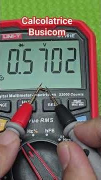 Vintage calculator in error #electronics #maker #vintage #busicom #viralshort #casio
