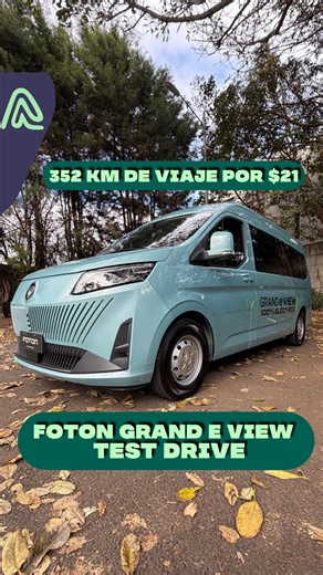 Viaje de 352 km en Foton Grand E View: Costo y rendimiento en ruta de montaña La Foton Grand E View es un vehículo de con once pasajeros. Fuimos deade el Aeropuerto Internacional Juan Santamaría hasta San Isidro El General, pasando por el Cerro de la Muerte a más de 3,200 metros de altitud. Documentamos el consumo de batería, las dos cargas rápidas necesarias y el costo total aproximado de ¢10,200 (unos $21 USD) para completar esta aventura en terrenos desafiantes. #FotonGrandEview #ViajeEléctri