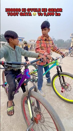 kiska Cycle toot gaya 🤩 dekhna 😱#mtb #mhtabrider #shorts #fangrideryash