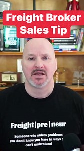 Freight Broker Sales Tip! Without this you will FAIL. #freightbrokertraining #freightagent #freightbrokerbootcamp #Trucking #salestips #salestraining | Freight Broker Boot Camp