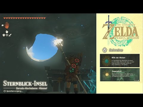 Zelda Tears of the Kingdom 🗡🏹🛡 Sternblick-Insel - SCHREIN Guide ( Tutorial ) Zelda TOTK