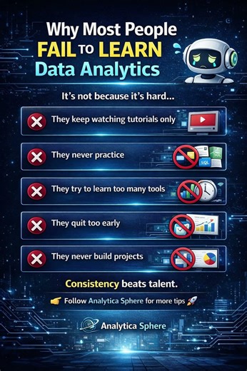 90% People Fail in Data Analytics – Here’s Why (Reason) #dataanalytics #fail ‪@AnalyticaSphere‬