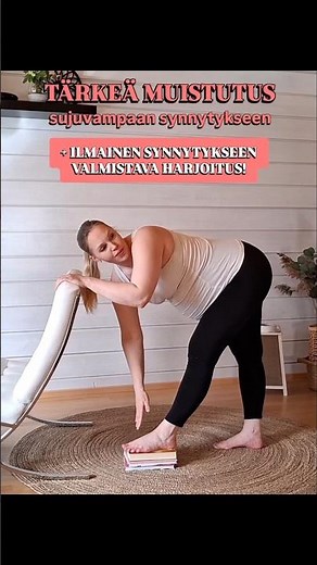 Ilmainen synnytykseen valmistava harjoitus 💛