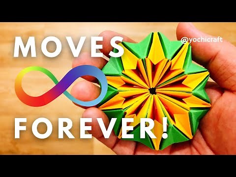 Origami Fidgets Kaleidoscope | Cool Origami Fidget Toys Easy Tutorials [YochiCraft]