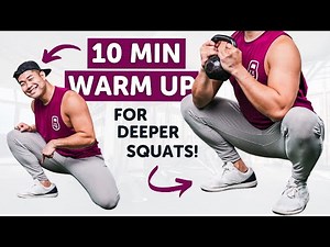 10 Minute Squat Warmup | Follow Along | Ankles, Hips, and Inner Thigh Focused!