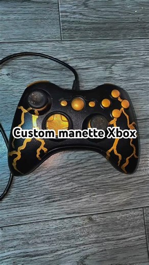 Custom personnalisé manette Xbox #creation #diy #drawing