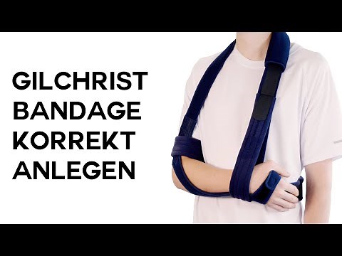 How to correctly apply a Gilchrist bandage – Simple instructions!