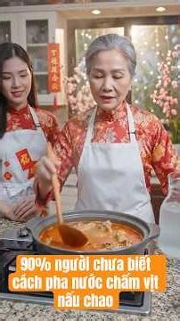 90% người chưa biết cách pha nước chấm vịt nấu chao #vitnauchao #monngonmoingay #amthucvietnam