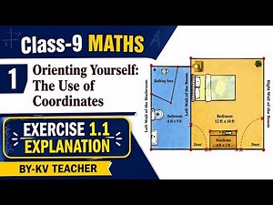 Class-9 Maths Exercise 1.1 / Chapter-1 Orienting Yourself: The use of coordinates / Solution