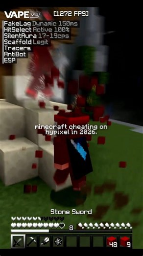 hypixel cheating now vs. then (2022-2026) #shorts #minecraft #fyp