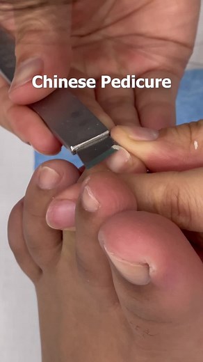 Chinese Pedicure and Foot Massage! #massage #footmassage #pedicure #chinesemassage