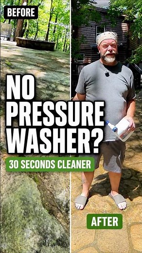 Can 30 SECONDS Outdoor Cleaner Fix Our Moldy Patio Without a Pressure Washer? Honest Before & After!