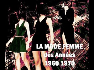 Mode Parisienne femmes années 1960 1970