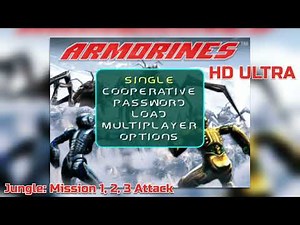 Armorines: Project S.W.A.R.M.: Jungle: Mission 1, 2, 3 Attack HD