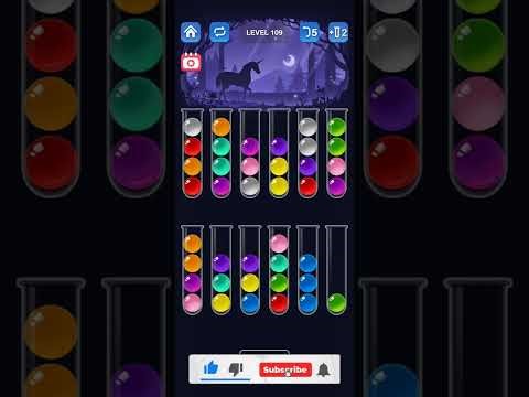 Ball Sort Puzzle Level 108-111 Please hit like and subscribe Thank yoi