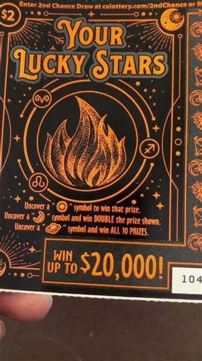 Your Lucky Stars #scratcher #scratchers #scratchofftickets #lottery #lotterytickets