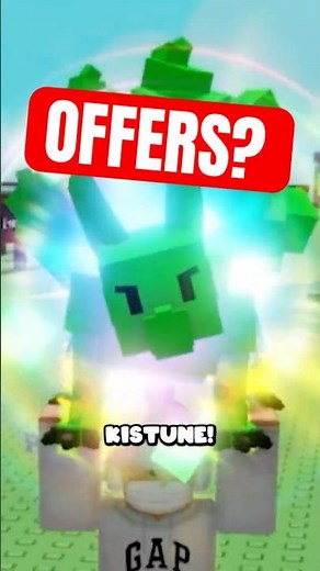 What Does A RAINBOW Corrupted Kistune Trade For In Grow A Garden? #roblox #growagarden