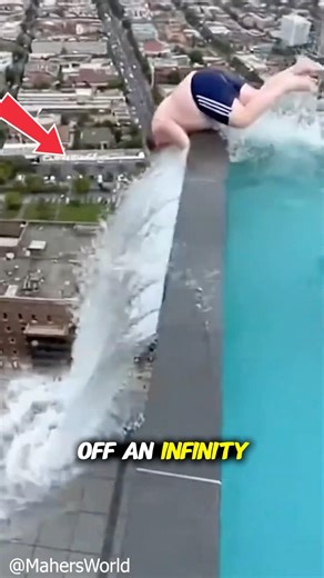 What REALLY Happens If You Fall Off an Infinity Pool? 😳😱