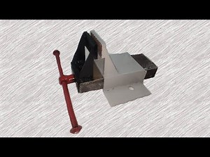 🔥 From Scrap Metal to a Professional Bench Vise! An Awesome DIY Project