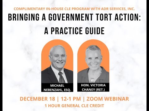 Bringing a Government Tort Action: A Practice Guide
