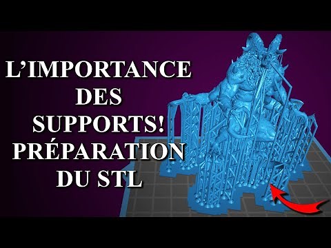 Impression résine 3D - La préparation du fichier d'impression (STL)