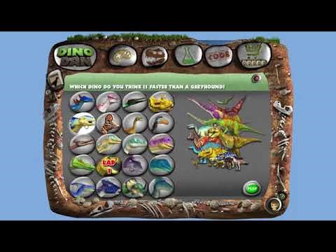 DINO DAN : DINO DUELS #70 - Tyrannosaurus VS. Ostrich
