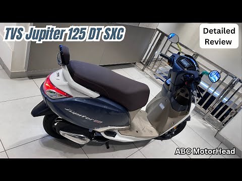 2025 TVS Jupiter 125 DT SXC - Most Detailed Review | What's New? On Road Price | Mileage | Features