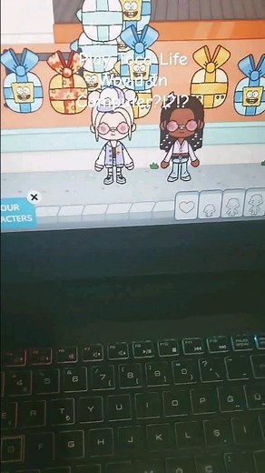 Play Toca Life World In Computer?!?!?!😯🤍 #tocaboca #aesthetic