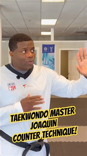 Taekwondo Master - Counter Technique!🥋💥 #martialarts #taekwondo