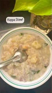 Creamy Kappa Stew Recipe | Easy Kerala Style! Must Try!🤍 #food #cooking #kappastew #foodshorts