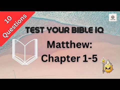 Matthew 1-5 Quiz | Test Bible IQ