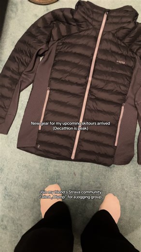 First time owning a down jacket actually (the fleece and hardshell combo was for now enough but won’t be for the future)