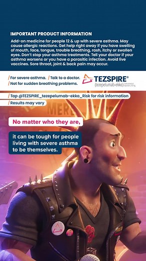 TEZSPIRE Tezepelumab Treatment for Severe Asthma | Risk Info