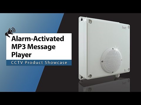 How It Works - the VoiceOFF Alarm-Activated MP3 Message Player | System Q UK