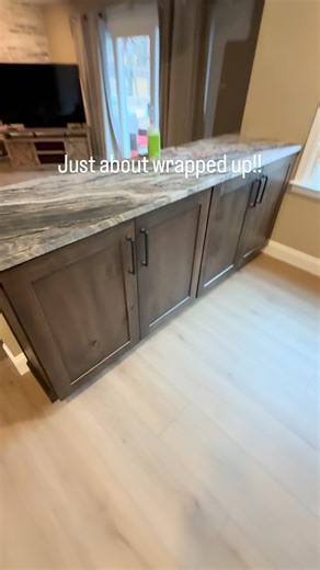 One thing about us, we love breaking away from the normal. This beautiful walnut like kitchen with a crazy countertop to set them off. What do you think of this kitchen remodel? From complete gut to paint still drying, we had nothing but love for this kitchen. Give us a call @856-870-3059 for your next kitchen remodel. We will bring your home up to date and leave you wanting to remodel the rest of your home by the time we’re wrapping it up!! Www.TocRemodeling.com #kitchenremodel #southjersey #fi