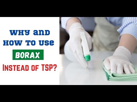 Why and How to Use Borax Instead of TSP?