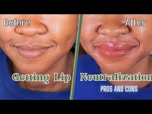 Getting Lip Neutralization/Dark Lip Neutralization Process/Lip Blushing Dark Skin/Permanent Makeup