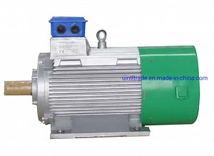 [Hot Item] 60kw 375rpm 450rpm Direct Drive Brushless Permanent Magnet Generator, Low Rpm Turbine Generator