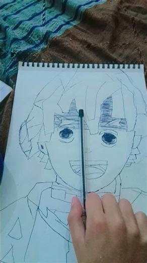 zenitsu agasuma sry for dress and face rate my drawing #reels #subscribe #comment #like