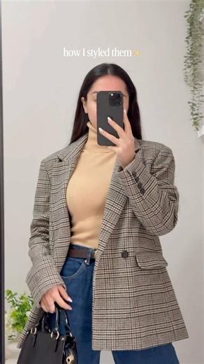 What I packed vs. How I styled them ✈️🧥 #grwm #pinterestgirl