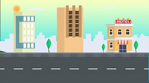 Street Road Animation Road On Street Stock Footage Video (100% Royalty-free) 1105955065 | Shutterstock