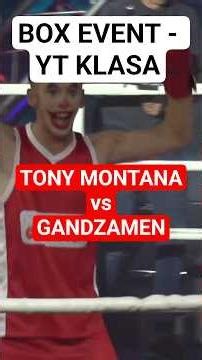 BOX EVENT - TONY MONTANA vs GANDZAMEN NAJAVA BORCA NACIONALNA KLASA EP:155