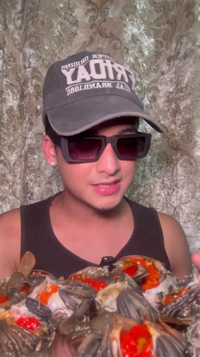 LAKACHI BHARLI CHIMBORI 🦀 #rexxa #seafood #crabs #yummy #chimbori #khekda