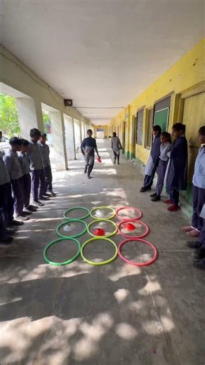 Tic-Tac-Toe Recreational Activity || Girls Playing Tic-Tac-Toe || For Fitness & Recreation || #enjoy