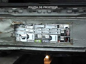Peste 1.600 pachete de tigari ascunse in masina unei maramuresence