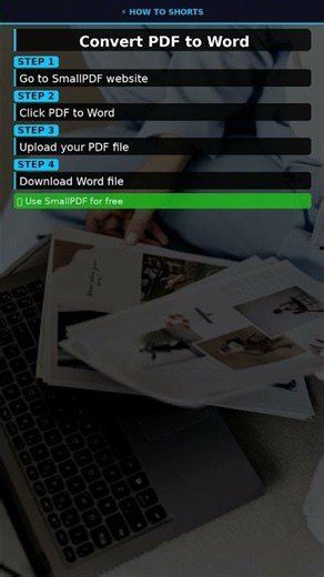 PDF to Word #Shorts