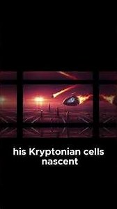 Epic Arrival: Alien Pod Crashes Through Scarlet Sky in a Fiery Descent!